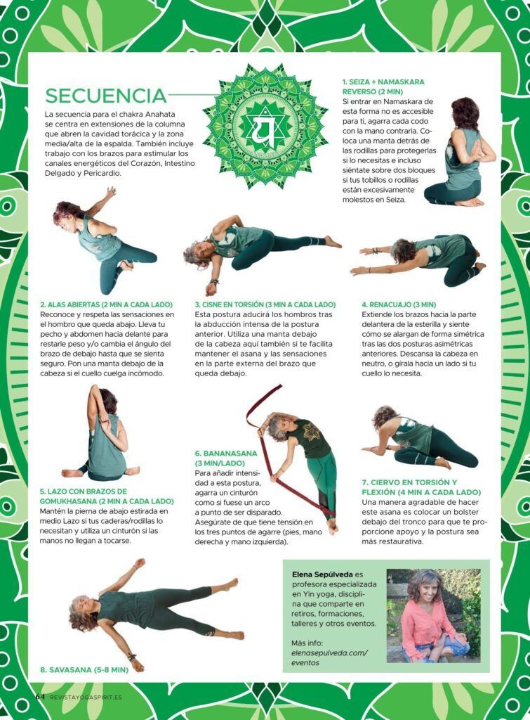 Secuencia de Yin yoga para Anahata