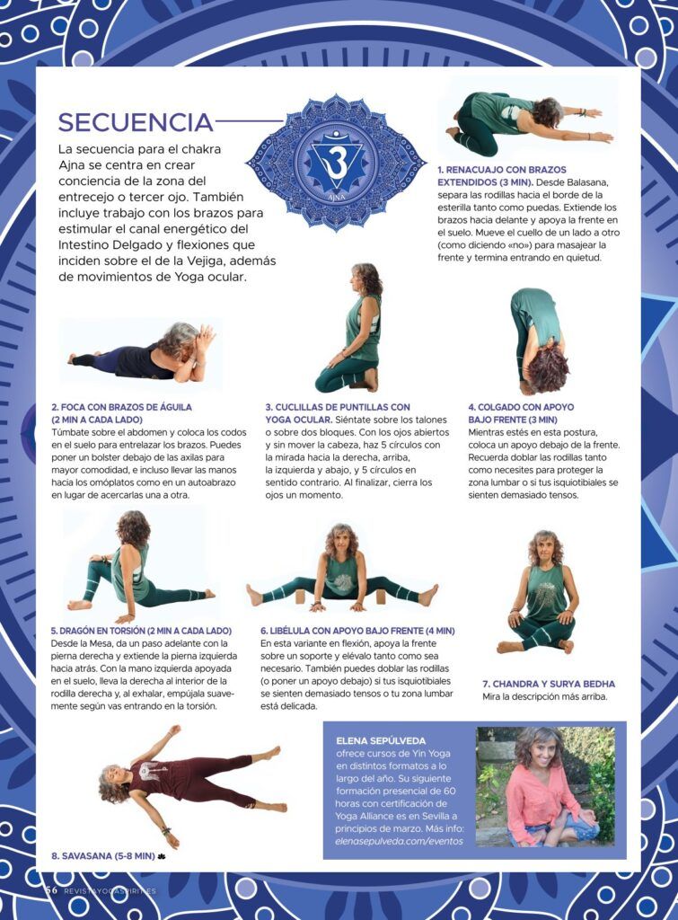 Secuencia de Yin Yoga para Ajna Chakra