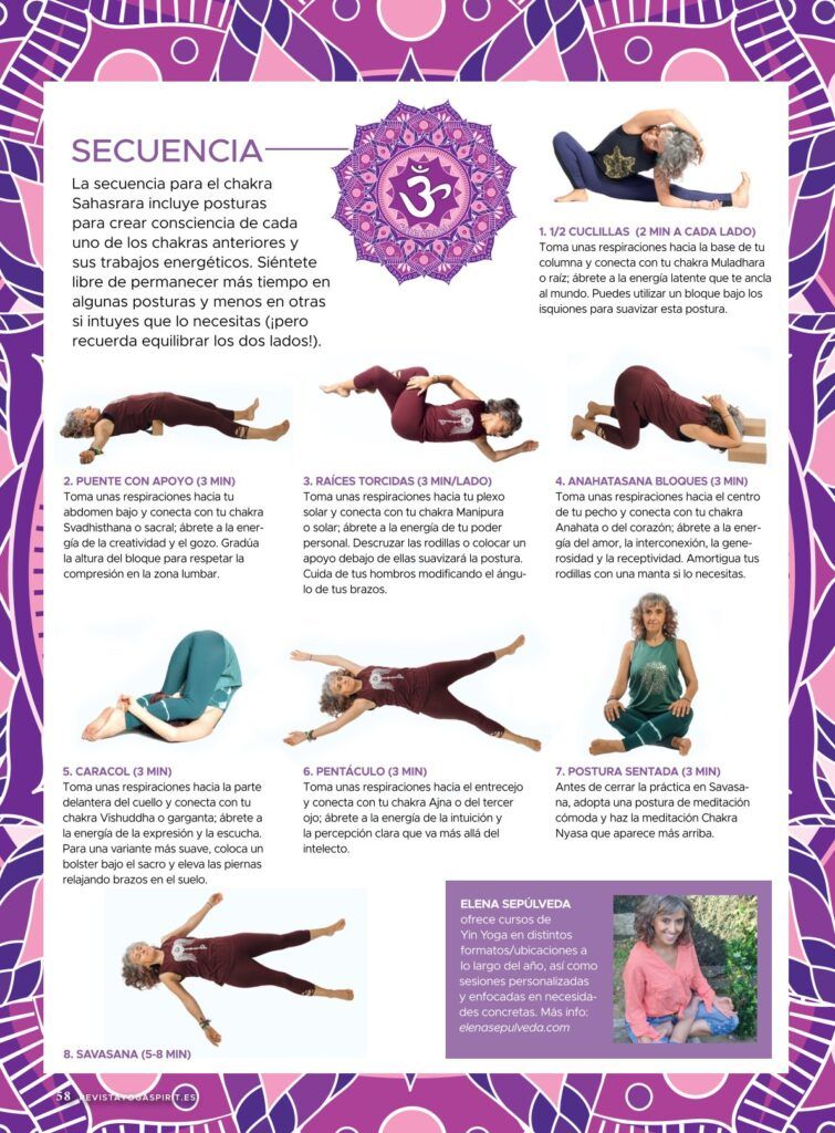Una secuencia para Sahasrara Chakra