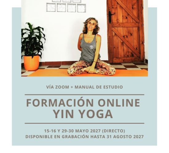 Formación de Yin Yoga online en dos fines de semana