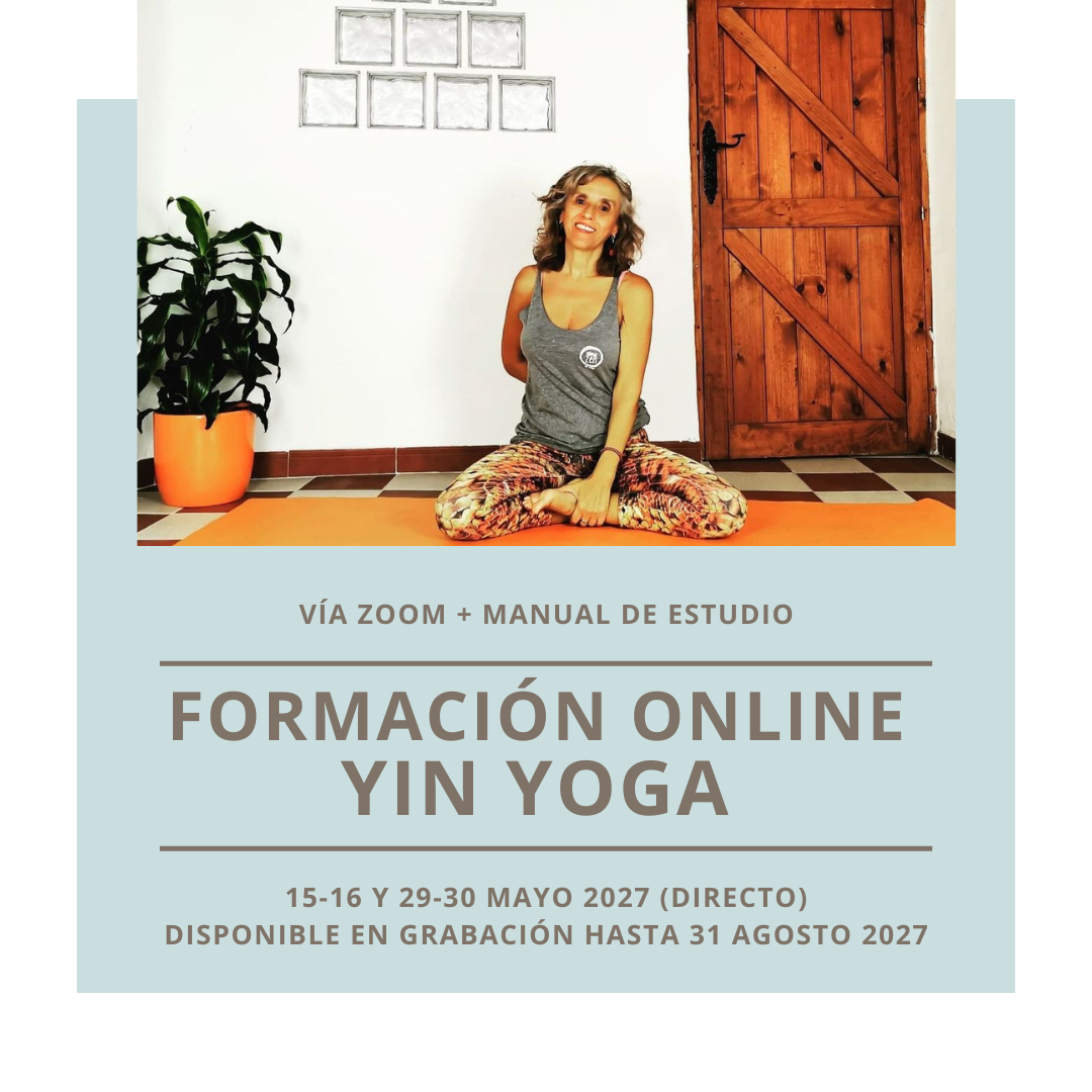 Formación de Yin Yoga online en dos fines de semana